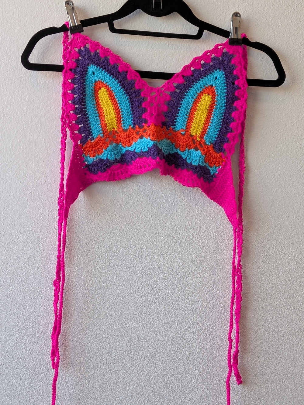 NWOT Crotchet Bikini Top Women's M A-B Cup